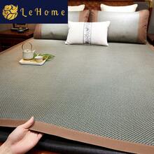 Cooling Mattress Pads - LEHOME Rattan Mat [K Green] - View 10
