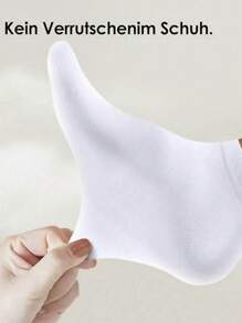 10 Pairs White Low-Cut Breathable Casual Boat Socks For Women, Thin Disposable Ankle Socks For Travel & Vacation