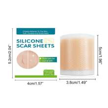 4*150cm Silicone Scar Removal Tape - Silicone Gel Sheets For Scar Fading, Skin Patch