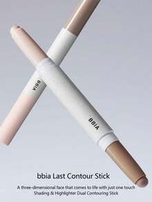 Bbia Last Contour Stick 01 Warm Tone, Non-Smudging, Smooth Application, Waterproof, Nose Shaping, Camera-Ready, Velvet Matte, Mousse Texture, Long-Lasting, No Sharpener Needed, Dual-Ended Design, Natural Makeup, Photogenic Contouring, 1.2g/0.04oz*2 - 01 Warm Detail - View 12