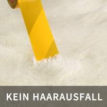 Sour Lemon Deep Pile Carpet Gray Carpet Living Room 120x160 Washable Anti-Slip Extra Large Carpets Bedroom Fluffy Modern Carpets Mat Carpets For Bedroom Room - 奶油白色 - 查看 5