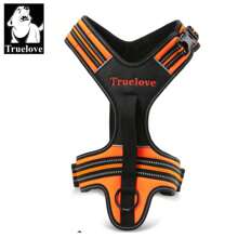 Reflective Heavy-Duty  Harness - XL Size - Highly Visible Orange - Adjustable, Durable Design For Optimal Comfort And Security - Ideal For Outdoor Activities & Work Use