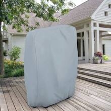 2 piezas Fundas plegables para sillas de exterior - Adecuadas para sillas de cubierta, tumbonas y talla grande, Tela Oxford 210D, Ajuste perfecto para muebles de patio y jardín, Protección, Fácil de limpiar, Uso en todas las estaciones, Fundas para muebles de patio, Fundas de silla con estilo, Fundas con ajuste seguro