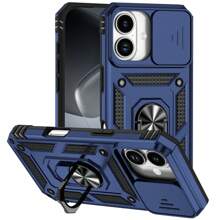 军工防摔 360° 旋转握环支架 + 防震手机壳，兼容 11/12/13/14/15/16 Pro Max、Galaxy S22/23/24/S25+ 和 Galaxy A04/A05/A14/A15/A24/A25/A34/A54/A56/A36/A26 防水防刮