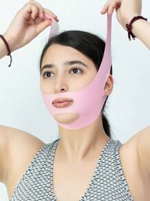 1pc Women Face Mask Bandage Sleep Mask Face Sculpting, Suitable For Daily, Household, Office Or Gym Wear