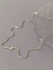 Women Pendant Necklaces - Silver - View 2