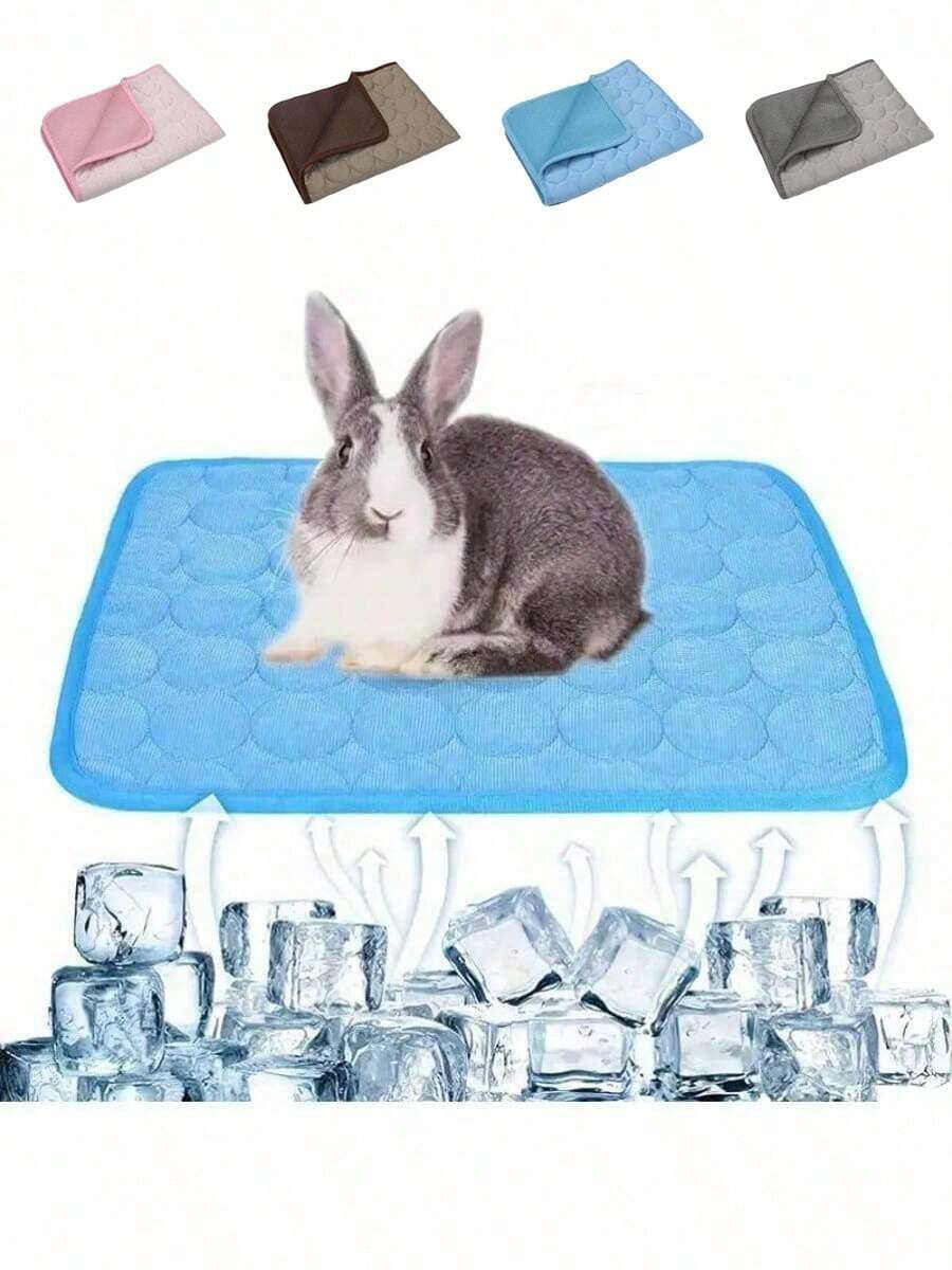 Summer Luxury Pet Cooling For Rabbits, Hamsters And Mice - Super Breathable, Self-Cooling, Washable, Durable - Blue, Pink, Optional Pet Sleeping Pad Ice Pad - Multicolor - View 1