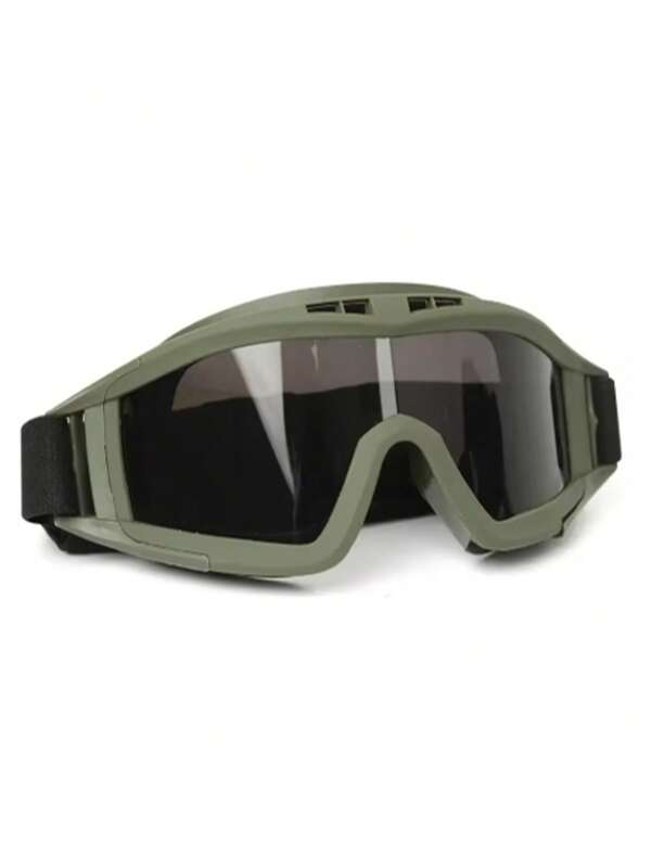 Occhiali tattici 1/3 Lenti Antivento Antipolvere Tiro Motocross Moto Occhiali da alpinismo Protezione sicura