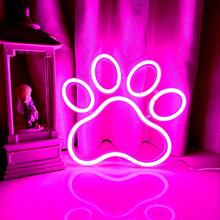 1 件霓虹灯火焰、火箭、牛头、外星人、欢迎霓虹灯，电池或 USB 供电 LED 装饰灯，11x7.36x0.7 英寸（28x18.7x1.8 厘米），适用于桌面、墙面装饰、游戏室、女孩卧室、宿舍、酒吧、庭院、露营、周年纪念、情人节生日派对、节日礼物、万圣节、圣诞节 - 白色 - 查看 6