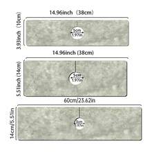 1pc Rendering Marble Style Non-Slip Silicone Faucet Drain Pad, Kitchen Drain Pad, Suitable For All Kinds Of Faucets In Bathroom And Kitchen. - Multicolor - View 9