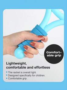 Child-Sized Badminton/Racketball Racket 2 Player Sports Toy For Outdoor Parent-Child Interaction, Birthday/Holiday Gift For Boys And Girls