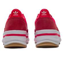 Adidas Originals SL 72 STACK W 休闲低帮轻便女鞋，城市旅行步行运动鞋 JR0915 - 亮紅色/白色/淺猩紅 - 查看 5
