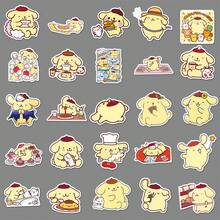 50PCS Sanrio Pudding Dog Cartoon Cute Stickers Funny Decals Kids DIY Decoration Skateboard Phone Laptop Bike Fridge PVC Waterproof Graffiti Toys - Multicolor - View 8