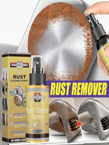 Household Rust Remover Decontamination Kitchen Pot Bottom Black Scale Burn Mark Multifunctional Remover Stainless Steel Rust Removal.