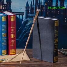 Warner Bros Varita mágica de Harry Potter, Varina de mago para actuaciones en el escenario, Accesorios perimetrales de películas de Potter con núcleo metálico, mejora la durabilidad y la actuación anti-rotura [Garantía genuina] - Varitas de la profesora McGonagall, Varillas de Hermione, Perfectamente adecuadas para fiestas navideñas, actuaciones teatrales, accesorios de cosplay, colección y regalos