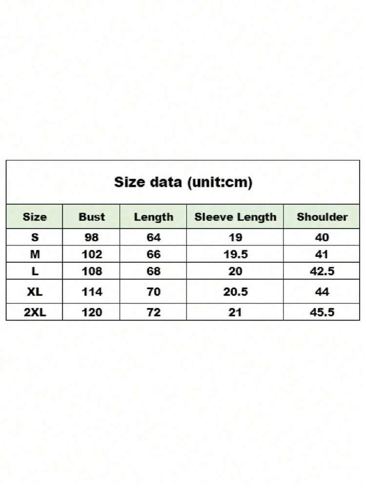 Crew Neck T-Shirt, Casual Fashion Short Sleeve T-Shirt, Slightly Stretchy, Opaque, Easy To Care For Material, Perfect For Everyday Wear, Ladies - White - View 6