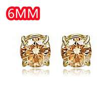 2PCS Magnetic Ear Clips Stud Earrings Non Piercing Strong Magnet Fake Piercing Women Men Black Silver Jewelry Clip Earrings Jewelry Stainless Steel Set 6/8mm Magnetic Stud Earrings For Men Women Non-Piercing Clip-On Earrings Magnet Ear Jewelry