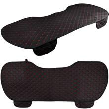 Car Rear Back Seat Universal Cover Pad Mat Chair Protector Cushion PU Leather - 彩色 - 查看 8