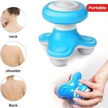 Portable Mini 3D Triangular Massager, Portable Full Body Relief For Back, Legs, And Shoulders