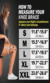 POWERLIX Knee Compression Sleeve - Best Knee Brace For Men &Amp; Women – Knee Support For Running, Basketball, Weightlifting, Gym, Workout, Sports, (Black, Large) - Beige-2 Pack - View 3