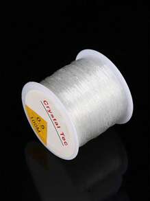 Rope Bracelet Rope Jade Thread Braided Hand Rope Hand Rope Elastic Rope Beaded Line Bracelet String Transparent Elastic Thread Pendant Line Bracelet Braided Rope DIY Handmade Material