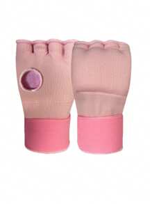 Bandages de boxe avec doublure en éponge, longues sangles pour poignet pour hommes, femmes et jeunes. Protection rembourrée élastique pour le sport, l'entraînement, le Muay Thaï, le MMA, le kick-boxing, les arts martiaux et les entraînements de frappe