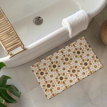 Floral Boho Welcome Door Mats Doormat Outdoor Indoor Entrance, Indoor Door Mats For Entryway, Entrance Door Mat, Non-Slip Rubber Backing Doormat Low Profile Welcome Door Mat For Entryway Indoor Outdoor Rug For Front Door, Entrance, Kitchen,Yard-16"X24", 18"X30" - trái cam - Xem 5