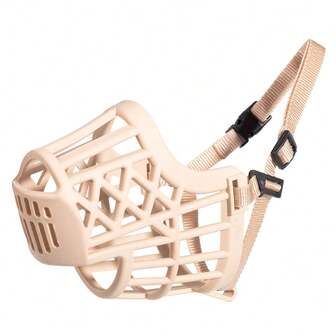 New Soft TPE Material Anti-Bite Anti-Bark Anti-Chew Dog Muzzle, Breathable & Water Drinking Friendly