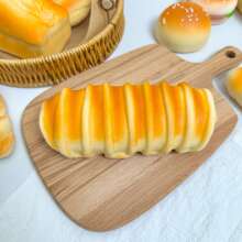 1 Pc Slow Rebound Squishy Decompression Toy Simulation Bread Creative Toy Doughnut Toast Slices