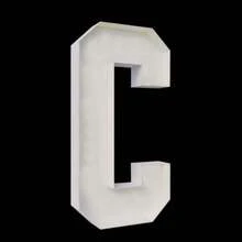 1PC 70cm High A-Z Letters And 0-9 Numbers Balloon Kt Board Frame, Pre-Cut Foam Board, 3D Filled Balloon Model, Suitable For Party Decoration, Diy, Birthday, Anniversary, Anniversary And Wedding Decoration