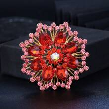 1 cái - Trâm cài áo hoa phong cách Bohemian cổ điển nhiều màu sắc cao cấp, thích hợp cho quần áo nữ, ba lô, mũ, tiệc tùng, đám cưới, quà tặng ngày lễ, phụ kiện tự làm trường học Halloween00 Trang sức Phụ kiện trang phục Túi xách Phụ kiện văn phòng Giáng sinh - XD824090 - Xem 9