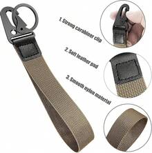 Universal Wrist Key Lanyard| Hands-Free Anti-Loss Strap, Adjustable & Unisex For Sports, Work & Outdoors - 卡其色 - 查看 6