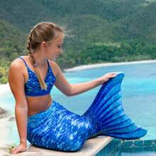 Mermaid Monofin, Swim Fin For Kids And Adults,7150746
