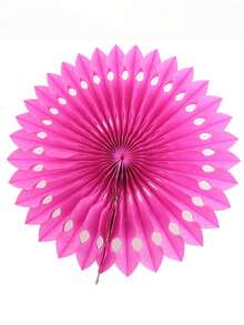 5pcs/Set Hanging Honeycomb Circular Paper Fan Decorations, Multi-Color Options For Self-Use Combination, Suitable For Various Party Backdrops, Theme Gatherings Decor, Party Decorations