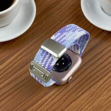 Elegant Braided Nylon Watch Band With Magnetic Buckle For Apple Watch Series 10 46mm 42mm 9 8 7 45mm 41mm Se 6 5 4 44mm 40mm Band 3 42mm 38mm Strap - S10-42 41 40 38mm - View 8