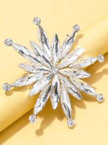 The New Floral Brooch Belongs To The Exaggerated Water Brooch, Super Large Full Set Accessory For Women, A Birthday Gift.