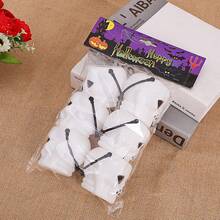 6 Pieces Of Halloween Plastic Smiling Pumpkin Bucket Venue Decoration Props, Ghost Pumpkin Bucket, Pumpkin Light Decorations - Multicolor - View 11