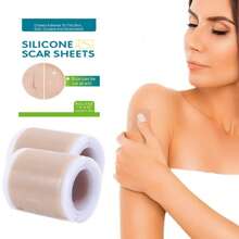 4*150cm Silicone Scar Removal Tape - Silicone Gel Sheets For Scar Fading, Skin Patch