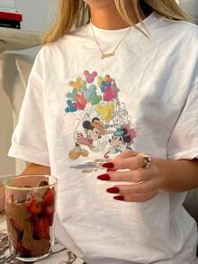 Women T-Shirts - 白色 - 查看 7