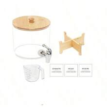 2 件 3.5 升洗衣液罐分配器，带不锈钢水龙头的洗衣液洗手液分配器，洗衣房用液体洗衣皂分配器织物柔顺剂罐（大号 + 小号） - 彩色 - 查看 10