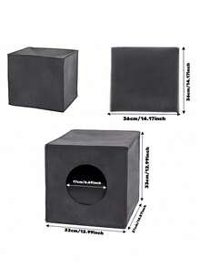 1pc/2pcs Felt Round Mouth Cat Nest Foldable Outdoor Handheld Felt Nest Semi Enclosed Four Seasons Universal Cat Nest Small Dog Nest - Dark Grey - View 2