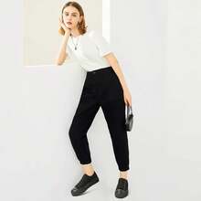 White Platform Sneakers For Women, Low Top Canvas Shoes - Full Black - View 9