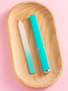 Bộ dũa và đánh bóng móng tay bằng thủy tinh kèm hộp đựng, dũa móng tay pha lê cho móng tự nhiên, máy đánh bóng móng nano, bộ dụng cụ chăm sóc móng du lịch, màu vàng hồng, chăm sóc móng, dụng cụ làm móng, dụng cụ nghệ thuật làm móng, chuẩn bị cho năm học mới, làm móng, dụng cụ làm móng, thích hợp cho móng giả. - Màu Hồng  San hô - Xem 8