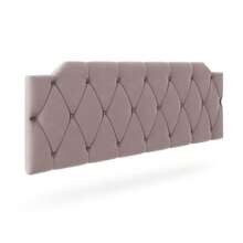 Kelly Upholstered Headboard For Double, Queen And King Beds – Wall Mounted, Modern Style, Comfort And Durability - Màu hồng gỉ - Xem 4