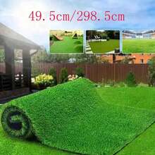 Artificial Grass Turf Lawn-5 Feet X 8 Feet, 0.4" Indoor Outdoor Rug Synthetic Grass Mat Fake Grass