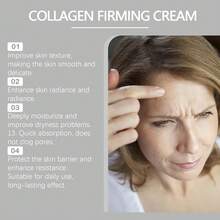 Hoygi Collagen Lifting Firming Smooth Wrinkles Cream Moisturizing Fade Fine Lines Anti Aging Brighten Repair Tighten Beauty Skin Care Products - 藍白色 - 查看 10