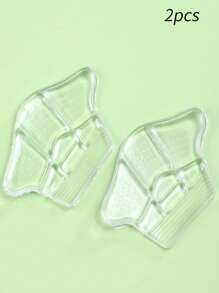 200pcs/2pcs Women's Silicone Heel Pads, Designed To Fit Snugly, Reduce Heels, And Prevent Heel Rubbing. These Heel Pads Are Thickened, Non-Slip, And Wear-Resistant, Making Them Comfortable For Long Periods Of Standing And Walking. Perfect For High Heels And Shoes, For Daily Commuting, Dating, Shopping, Or Holiday Gifts