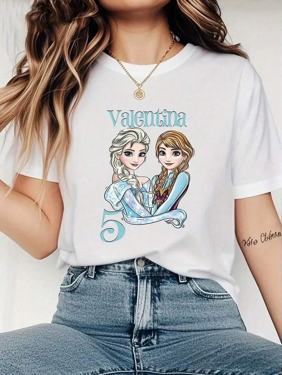 Women T-Shirts - 白色 - 查看 1