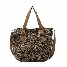 (2210)Fashion Leopard Print Women's Crossbody Bag,Multi-Pocket Design,Zipper Opening - 卡其色 - 查看 11