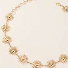 1pc Sexy Smiling Sun Decor Waist Chain For Women, Beach & Holiday Summer, School